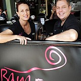 A little throwback photo! Kerry and Cam are still passionate about the cafe and their amazing customers!
